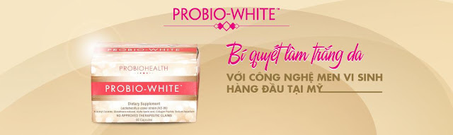 Thuốc uống đẹp da Probio White