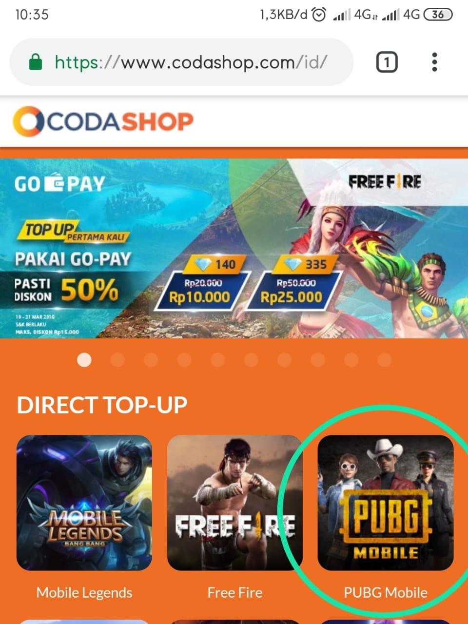 Cara Mudah Top Up Uc Cash Pubg Mobile Dengan Pulsa Semua
