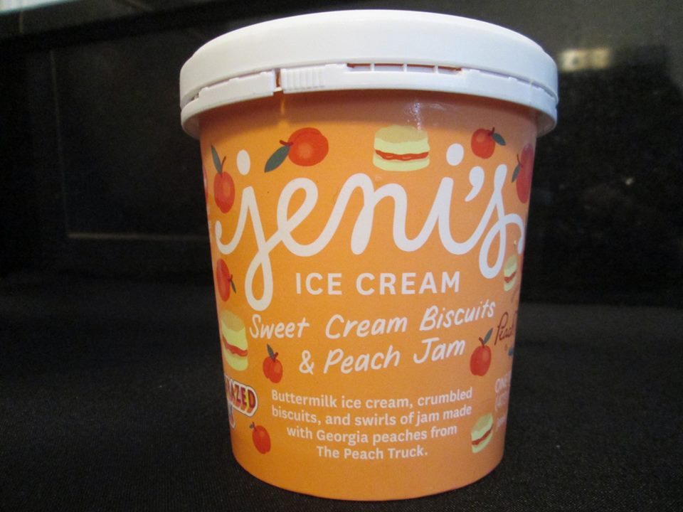 David's Ice Cream Reviews Jeni's Sweet Cream Biscuits & Peach Jam
