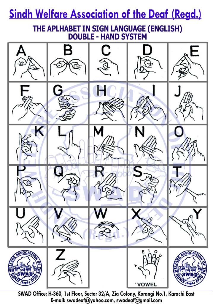 Sign Language Course | Sindh Welfare Association Of The Deaf (Regd)
