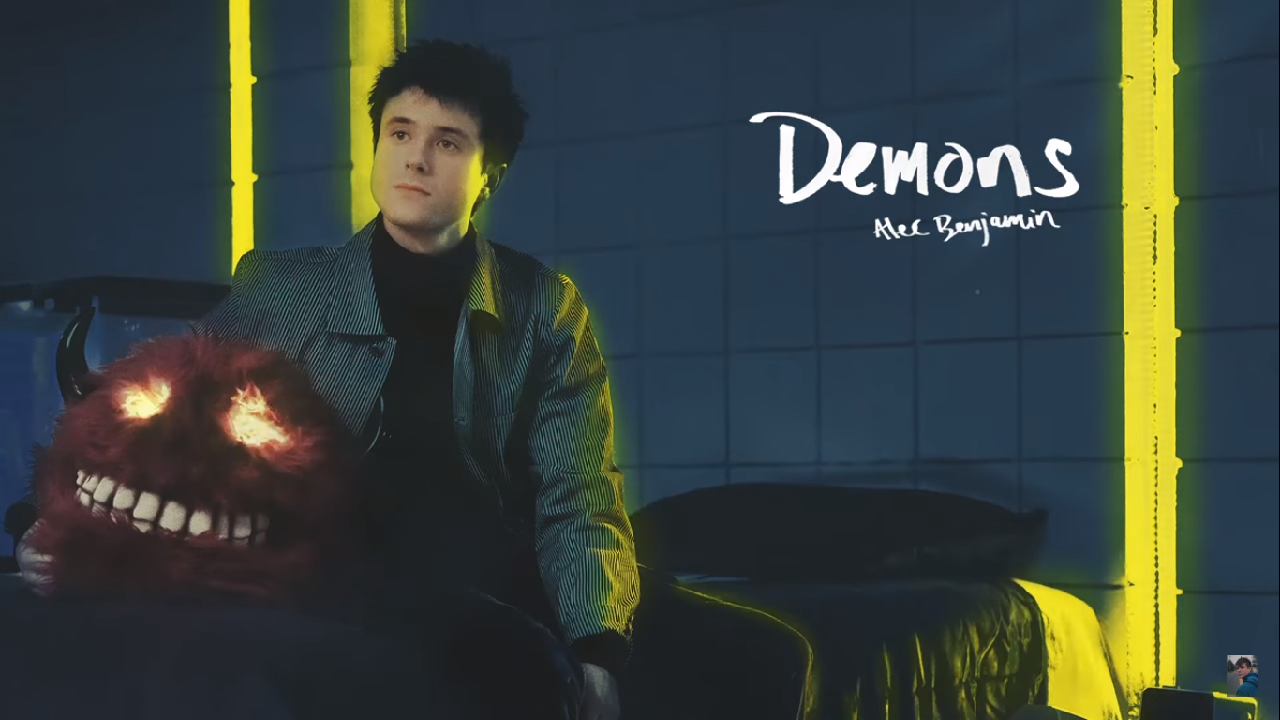 Arti Terjemahan Lirik Lagu Alec Benjamin - Demons