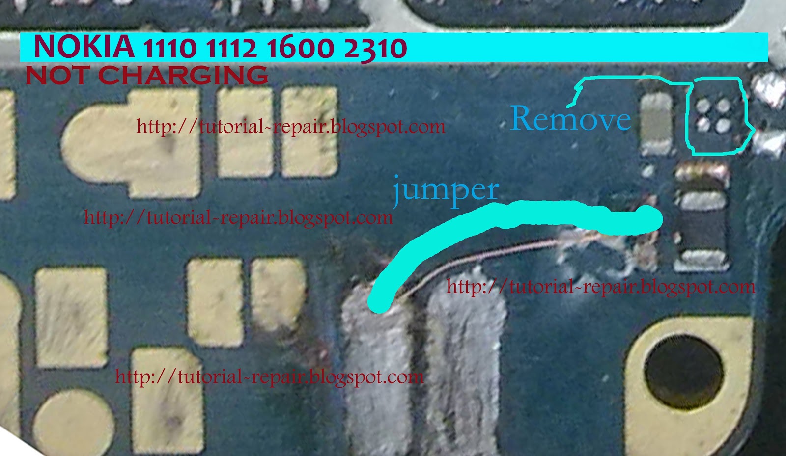 Nokia 1110 1112 1600 2310 Not Charging Free Tutorial