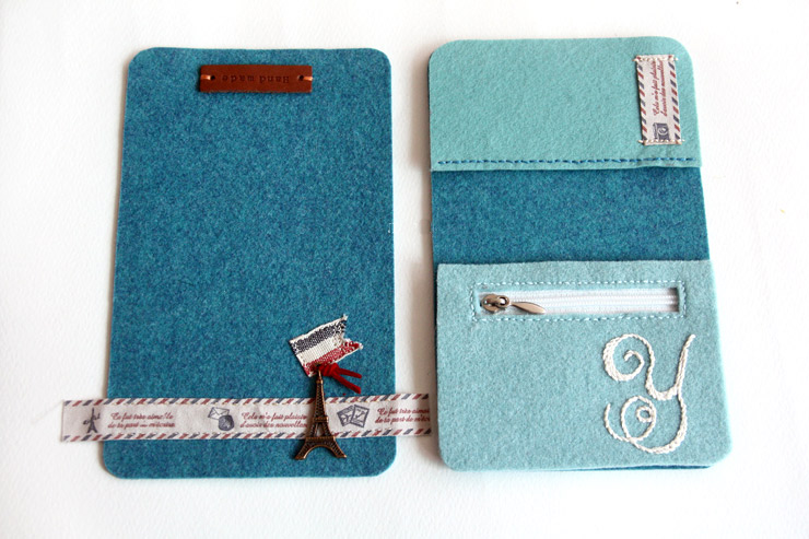 Felt Wallet Sewing Tutorial in Pictures.