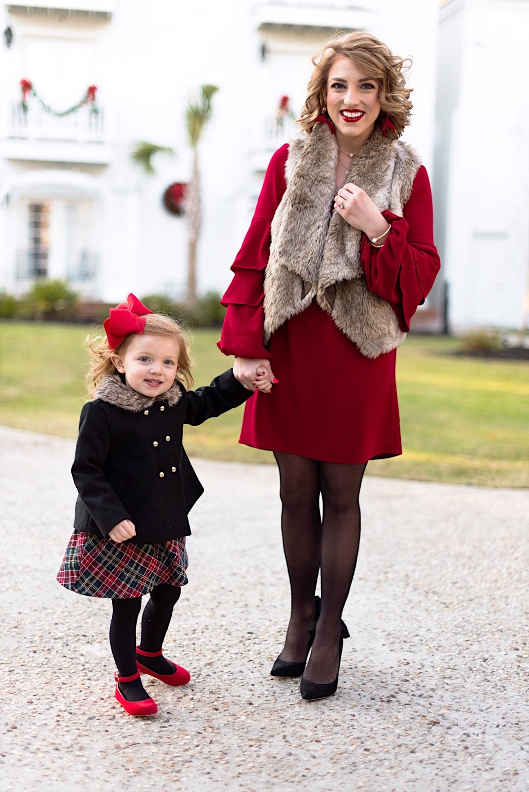 Something Delightful Blog - Mommy & Me Holiday Style