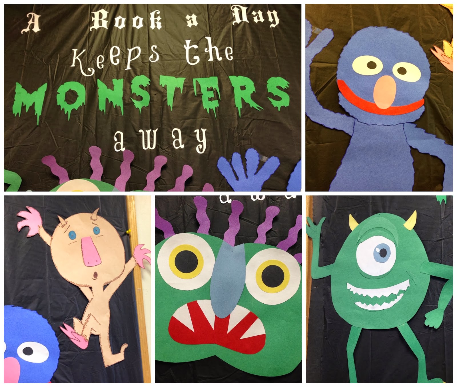 Nerd Craft Librarian Monsters Display Library Life