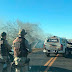 Bandidos interceptam e explodem carro-forte na Chapada Diamantina