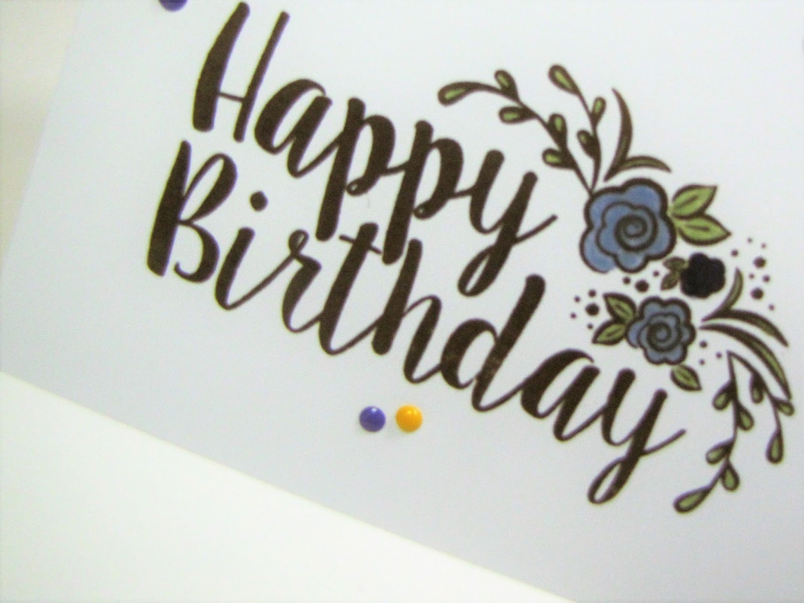 Maddiebug Designs: Simple Birthday