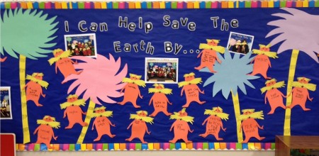 Lorax Bulletin Board is Being Featured... - Apples & ABC's