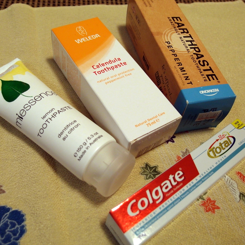 eight acres: natural toothpaste options