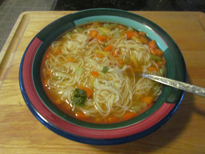 Cooking Hoo Roo Rook, The Amazing Wonderful Korean Noodle Soup Crawls ...