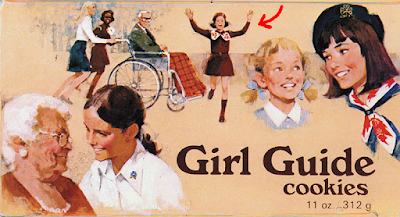 Girl Guides of Canada Girl Guide Cookie Box 1978
