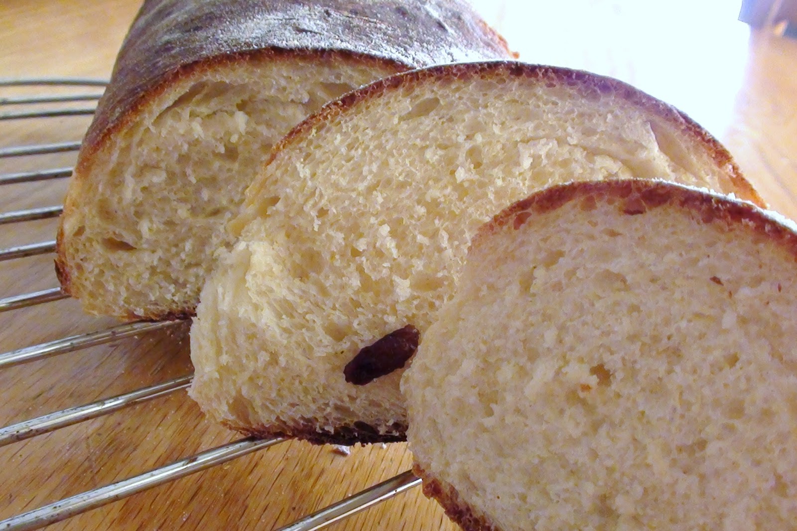 zsuzsa is in the kitchen RAISIN EGG BREAD