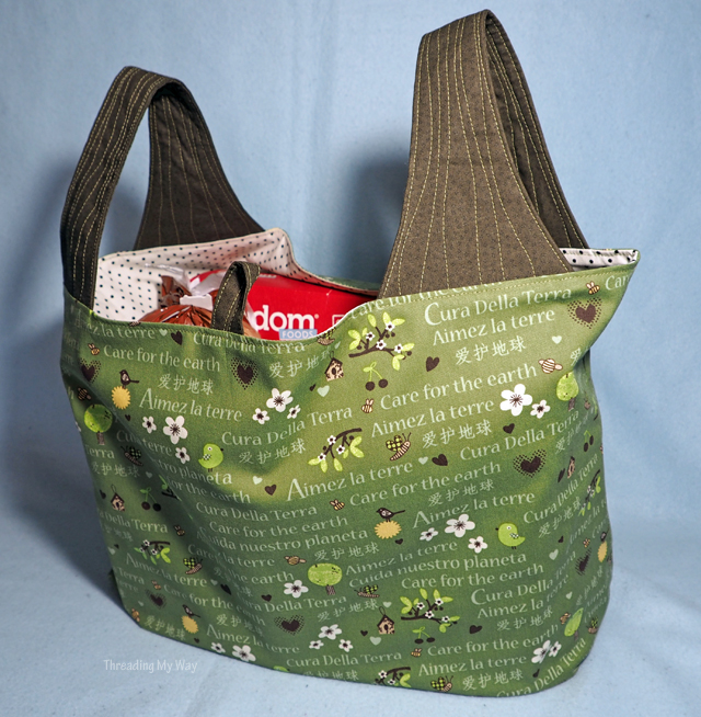 Threading My Way How to Easily Reinforce Bag Handles for Added Structure