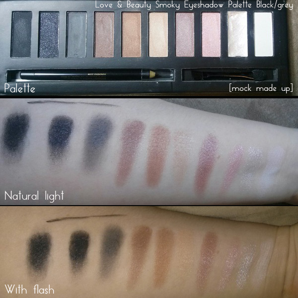 ... Made Up: Love  Beauty Forever 21 Smoky Eyeshadow Palette BlackGrey