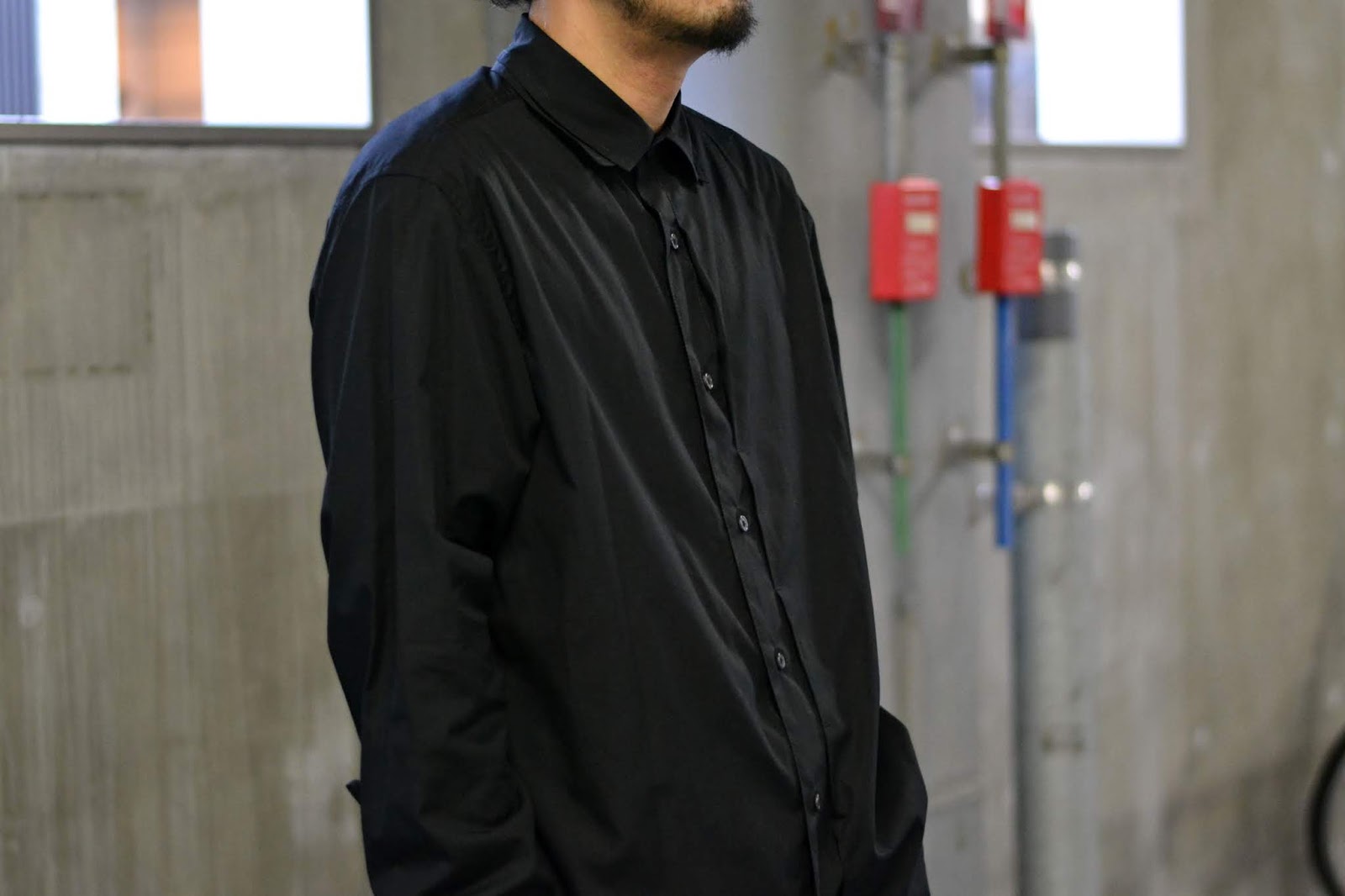Yohji Yamamoto pour homme / ヨウジヤマモトプールオム「2枚衿環縫い 