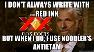 Essays marked by teachers