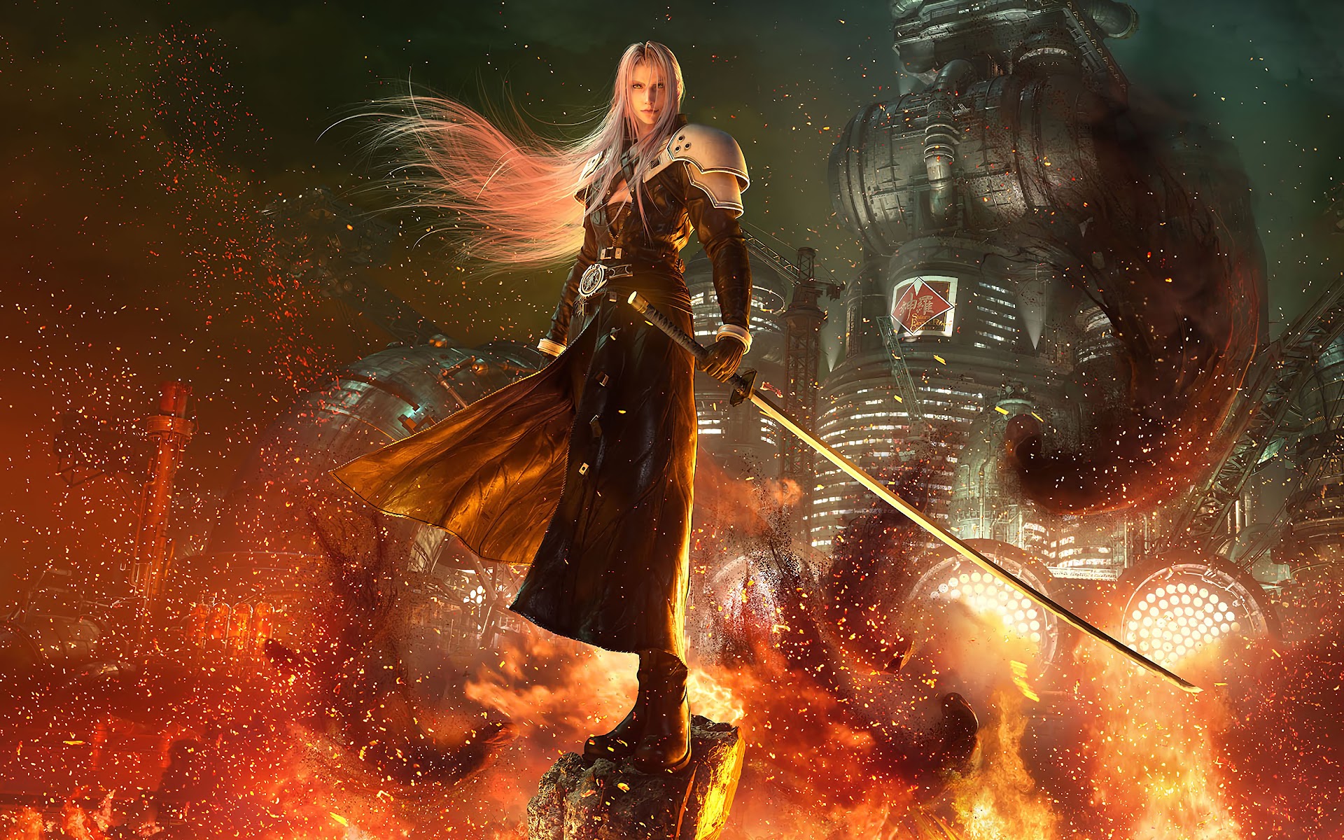 Sephiroth, Final Fantasy 7 Remake, 4K, #29 Wallpaper