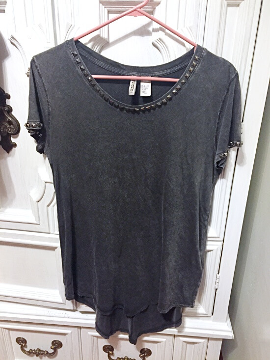 H&M studded t-shirt