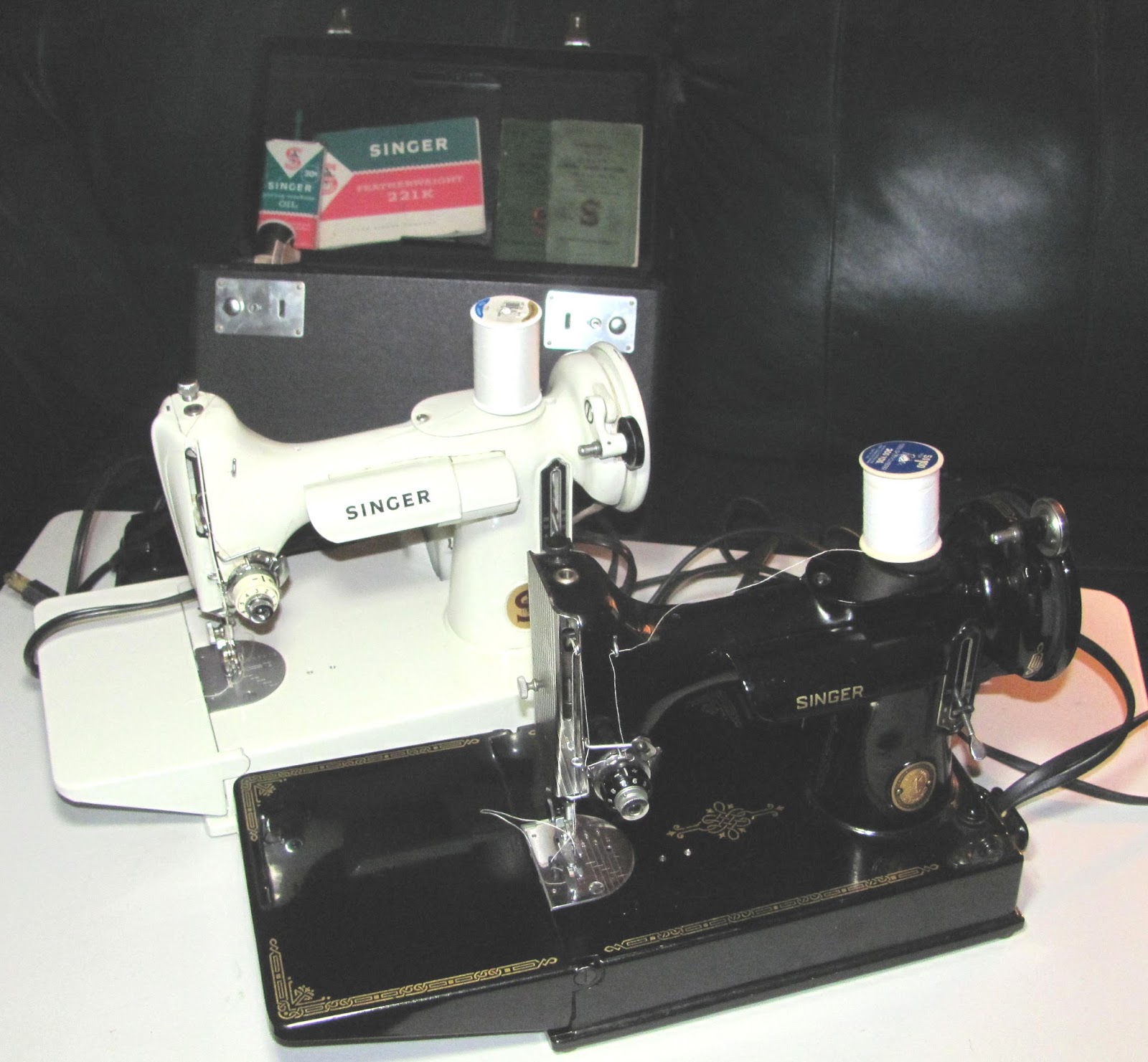 Elaine's Creative Works Singer Featherweight sewing machines