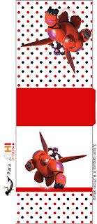 Big Hero 6: Etiquetas Candy Bar para Imprimir Gratis. Etiqueta para Tic Tac para imprimir gratis de Big Hero 6.