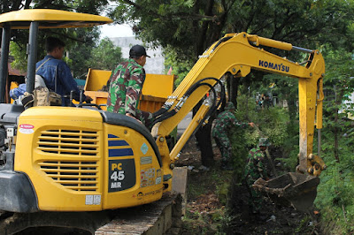 KODIM SRAGEN LAKSANAKAN GERAKAN NASIONAL INDONESIA BERSIH