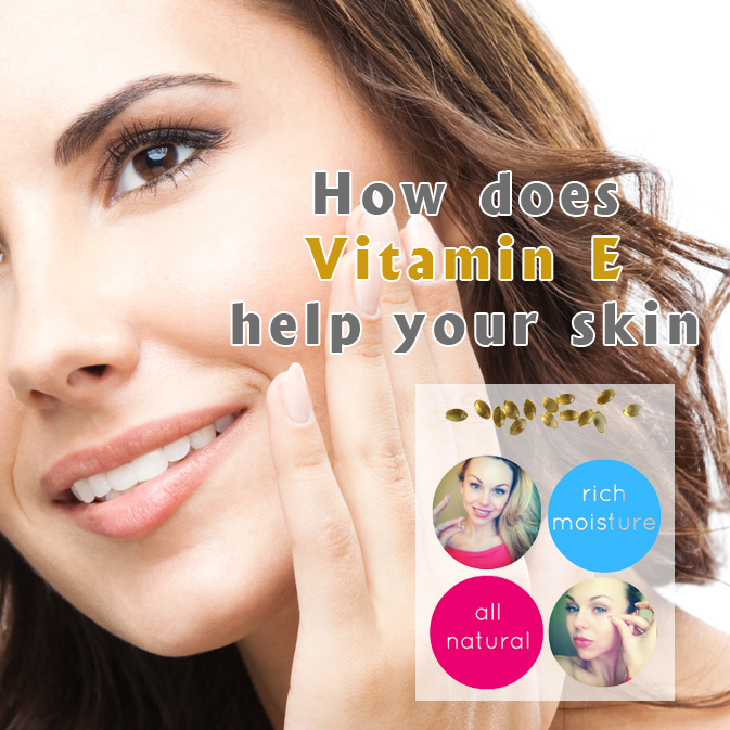 How does vitamin E help your skin