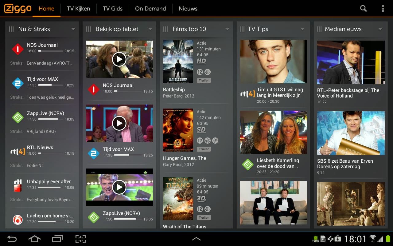 Ziggo lanceert Horizon TV Hd technieuws alles over digitale media Ziggo lanceert Horizon TV Hd technieuws alles over digitale media