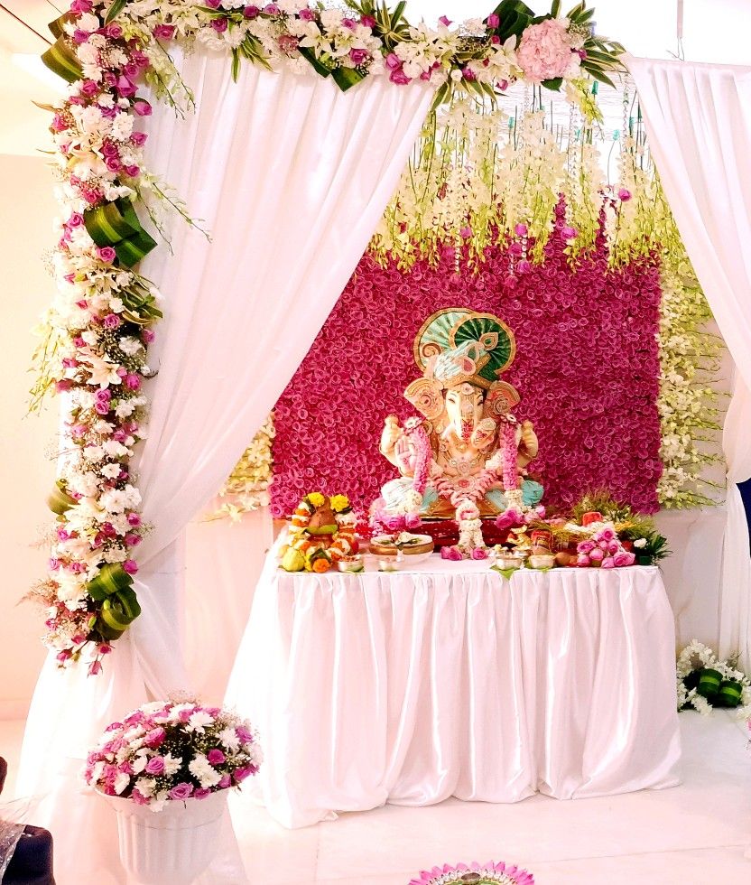270 Innovative Ganpati Decoration Ideas For Home 2019 Pattern