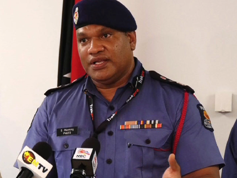 PNG Police Chief Manning leads 35 Member Security Team to Solomon Islands
