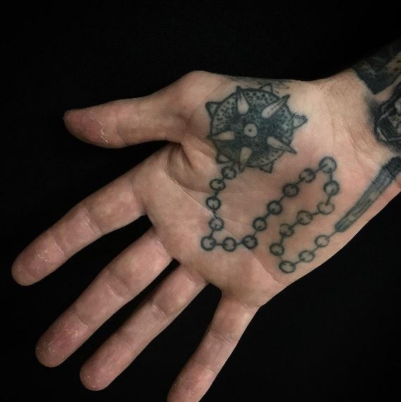 50 Simple Hand Palm Tattoos Designs and Ideas (2018) | TattoosBoyGirl