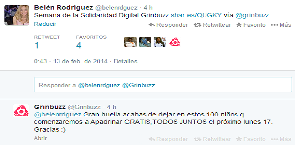 Arranca la Semana Solidaria Digital #UnaOportunidadGrinbuzz