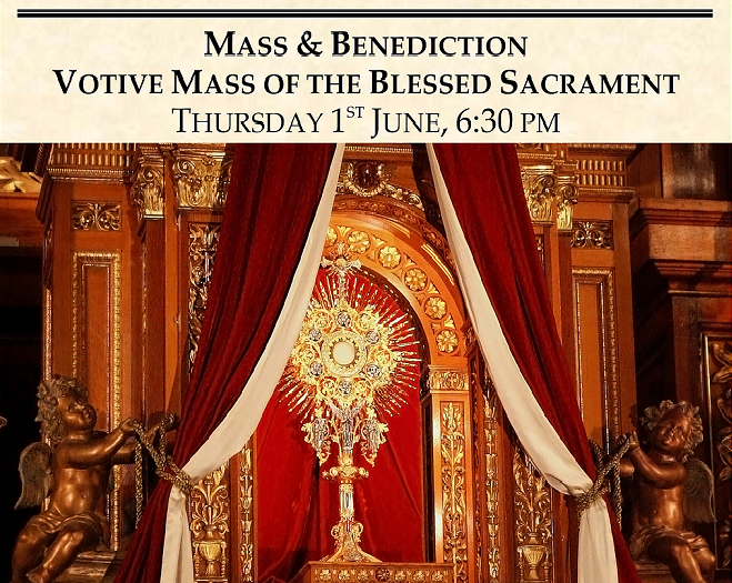 ZEPHYRINUS. Votive Mass Of The Blessed Sacrament. And Benediction