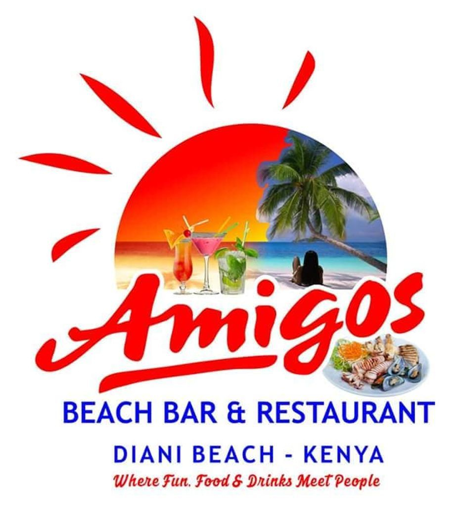 Amigos Beach Bar and Restaurant, Diani Beach.