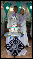 Wedding cake-3 tiers fondant