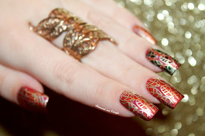 Autumn Leaves Nail Art