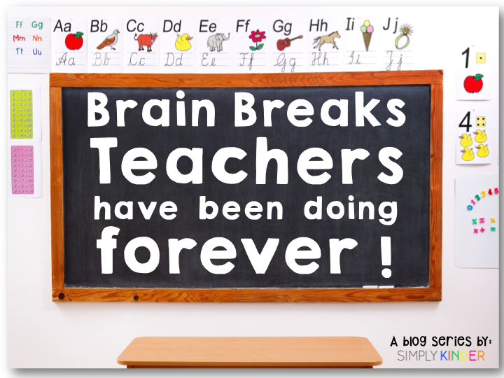 Brain break kindergarten kindergarten
