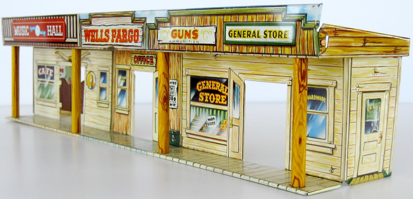 Toys and Stuff Gunsmoke / Tales of Wells Fargo Streetfront