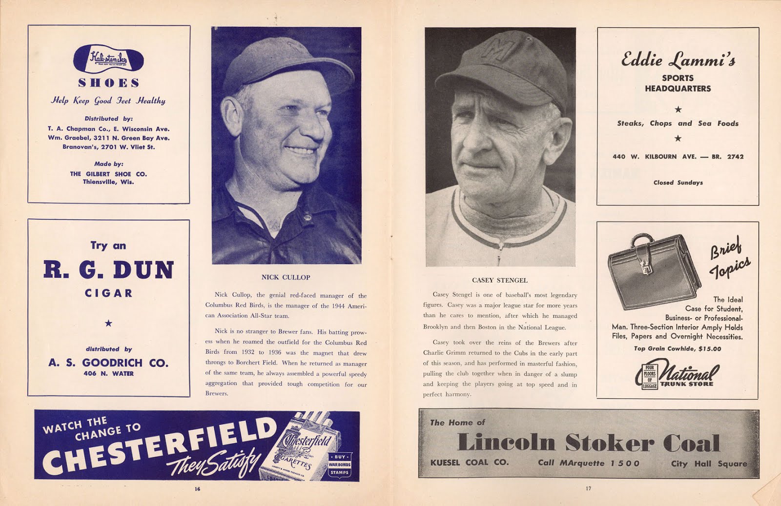 Borchert field score card archive