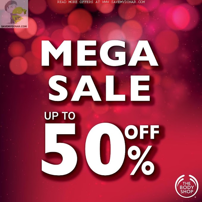 The Body Shop Kuwait - Mega Sale Upto 50%