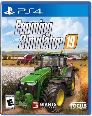 Farming Simulator 19 Game Cover Ps4