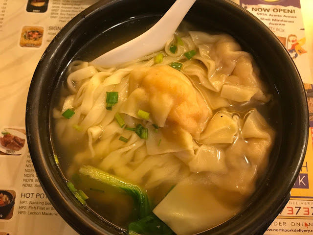 Fresh prawn soup 