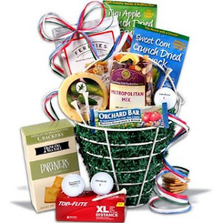 Father's Day Gift Basket For The Golfer Dad