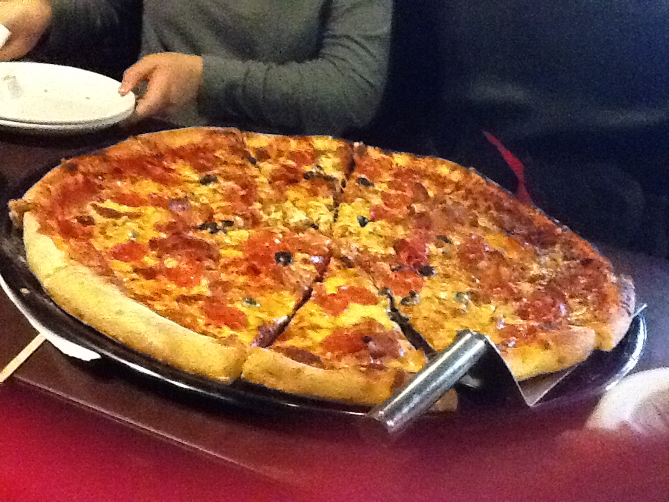 3 Asian Tigers Huge American Pizza