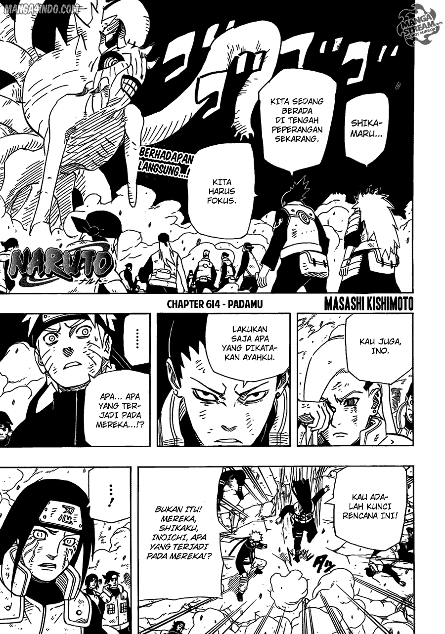 komik naruto 614 page 1