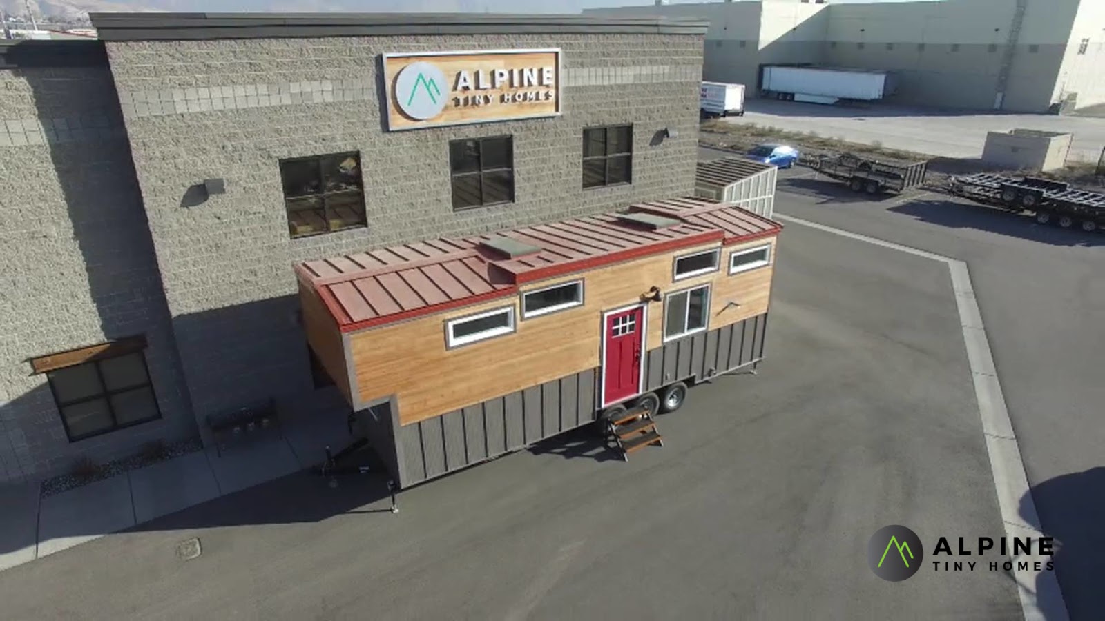 Tiny House Town Cape Cod Home From Alpine Homes You Can Also Check Out These Other Homes By Alpine The Brown Bear And Tiny Giant