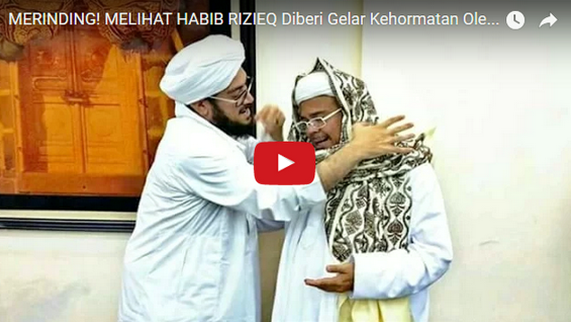 Allahu Akbar! Kyainya Seluruh Kyai NU Se Indonesia Ini Berikan Gelar Kehormatan Untuk Habib Rizieq
