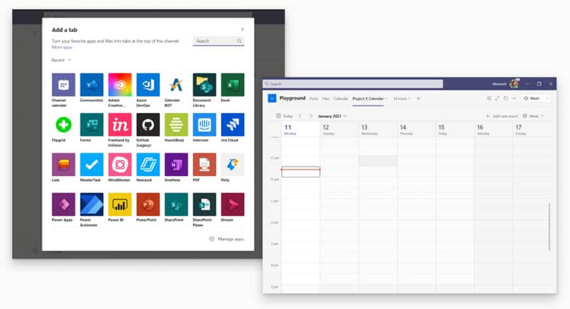 Microsoft now allows you to create and share a calendar with members of a specific channel