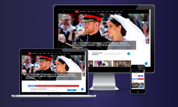download template blogger amp breaking news