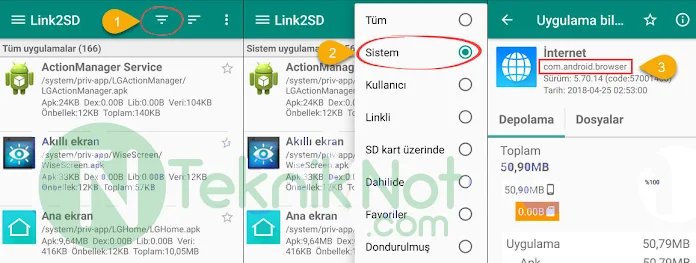 Android Sistem Uygulamalarını Kaldırma ROOTSUZ