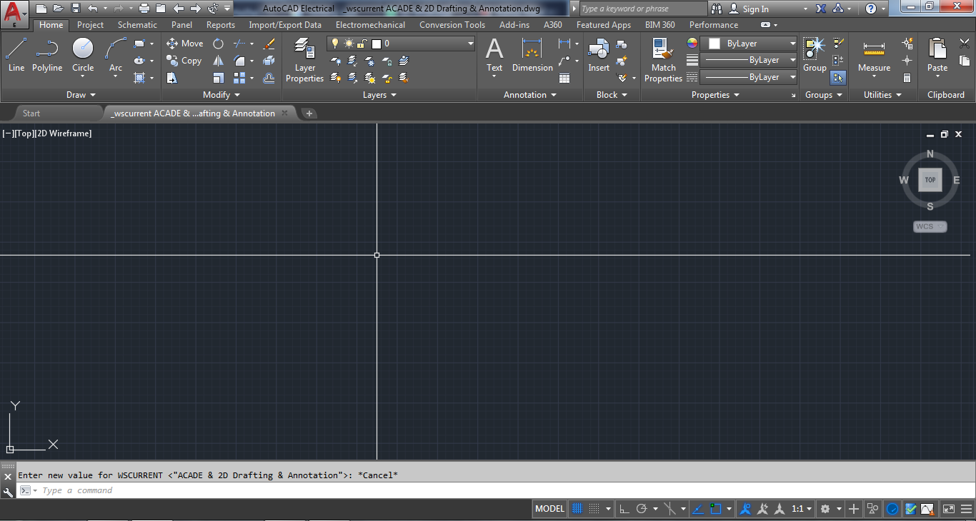 Mengenal AutoCAD Screen Layout